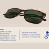 Sunglass lenses without power