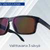 Aurinkolasilinssit ilman vahvuuksia